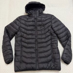 Toasty Body Heated Puffer Jacket Size Large with Power Bank